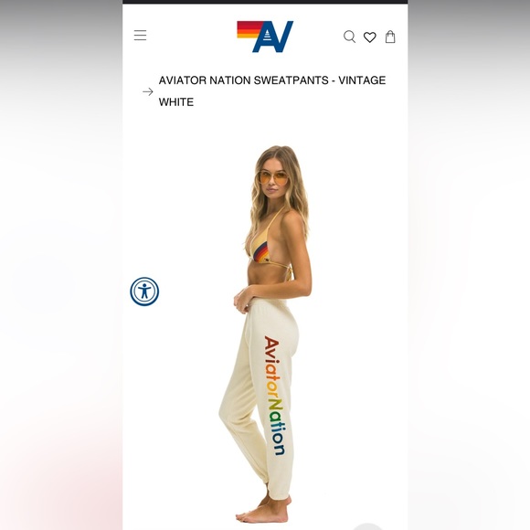 Aviator Nation sweatpants - S - Picture 1 of 5